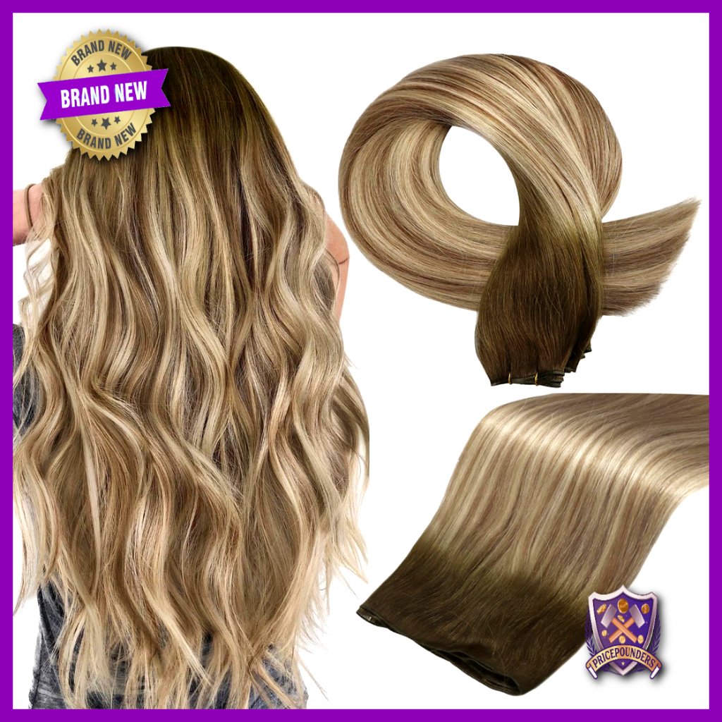 24 Inch Human Hair Extensions, 60g Weft, Sew In, Remy Hair